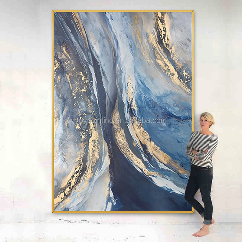 Excellent Artist Handmade decorative painting Real hand-painted abstract painting