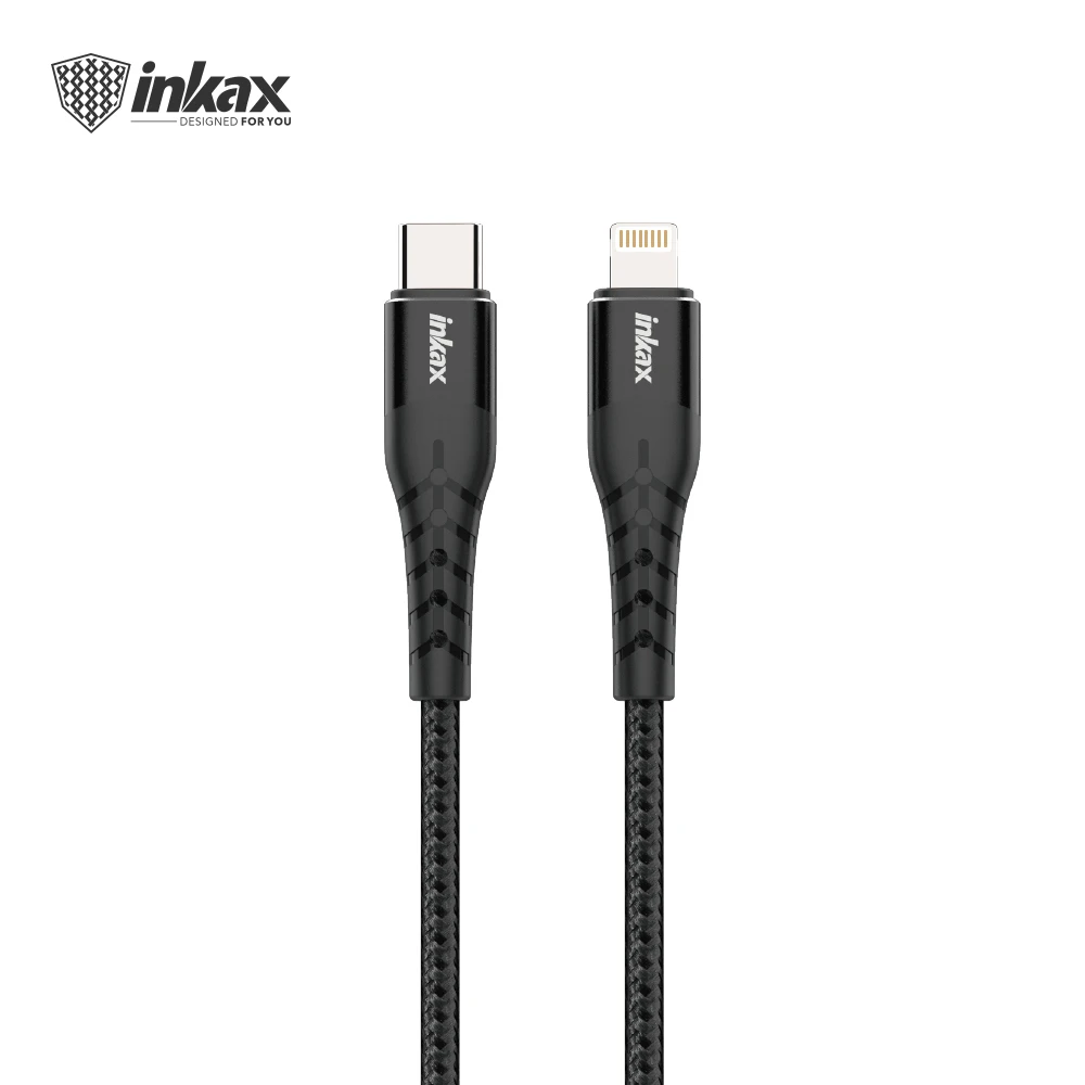 Inkax PD Fast  Charging Cable Type-c to Lightning  1M  Model : CK-89
