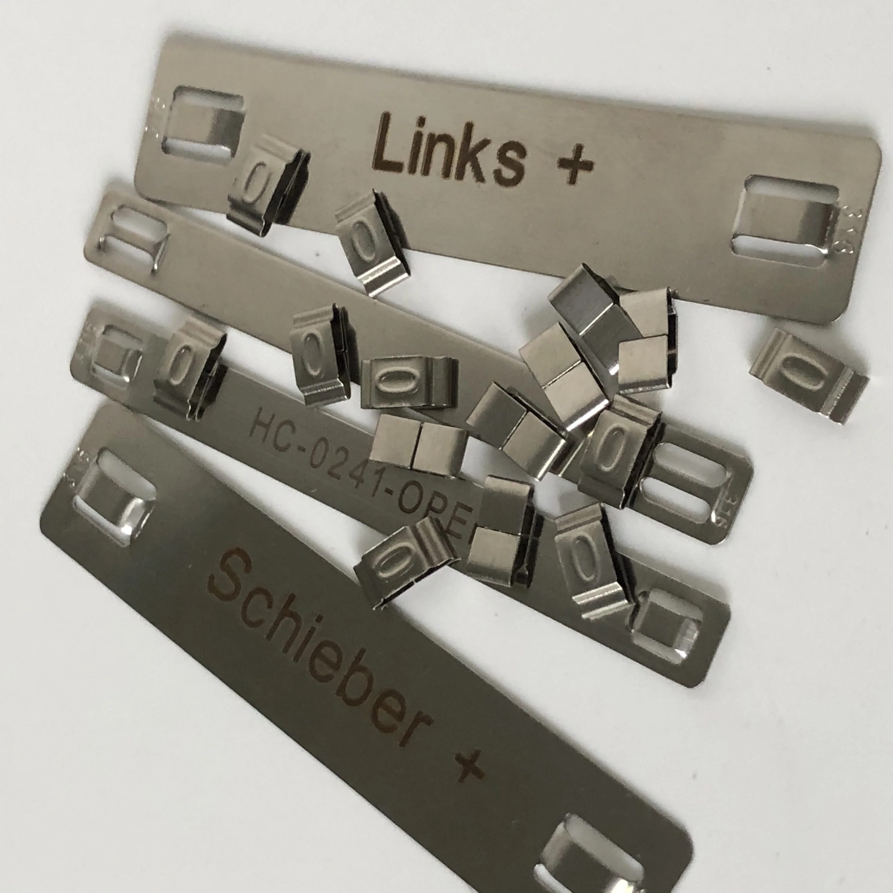 Маркер для кабелей из нержавеющей стали 316, лазерная маркировка