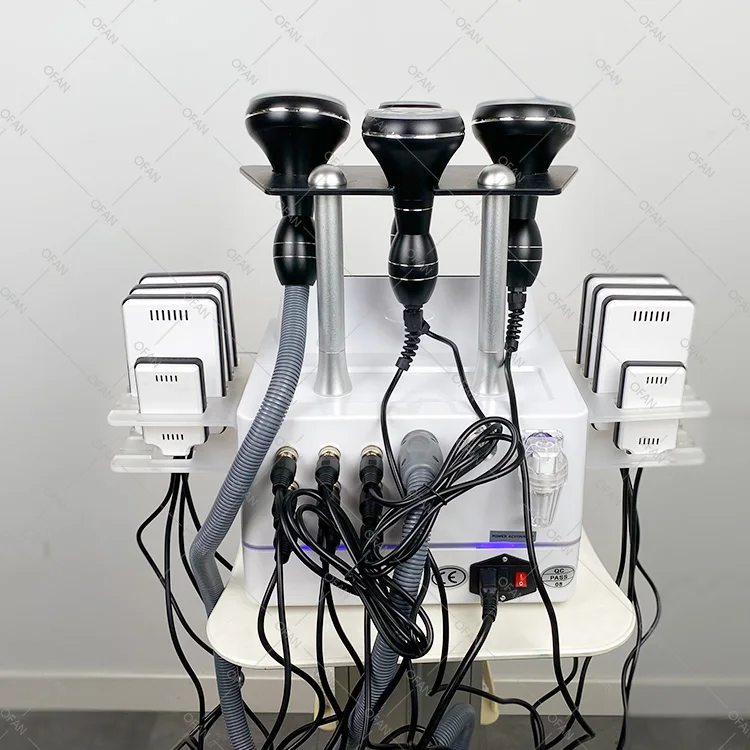 2022 Radio Frequency 40 K 5 In 1 Cavitation Lipolaser Cavitation Machine Ultrasonic For Face Fat Removal