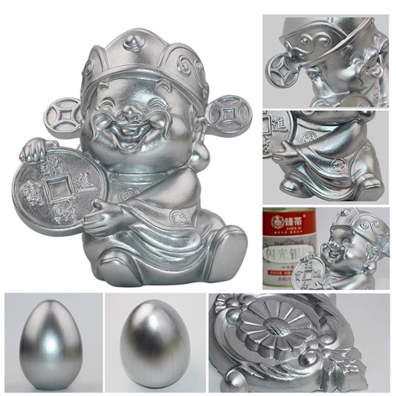 Hot Sale Flash Antirust Silver Paint Silver Paint Indoor and Outdoor Silver Paint