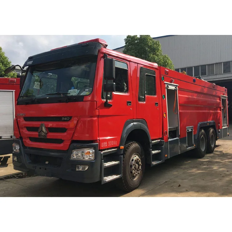 Sinotruck HOWO 6X4 Left/Right hand drive 18000L Large Capacity Water Foam Fire Truck