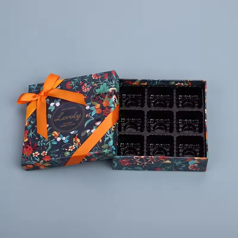 High-Quality Custom Eco Friendly Gift Box A Rigid Cardboard Collapsible and Reusable Gift Box for Birthday