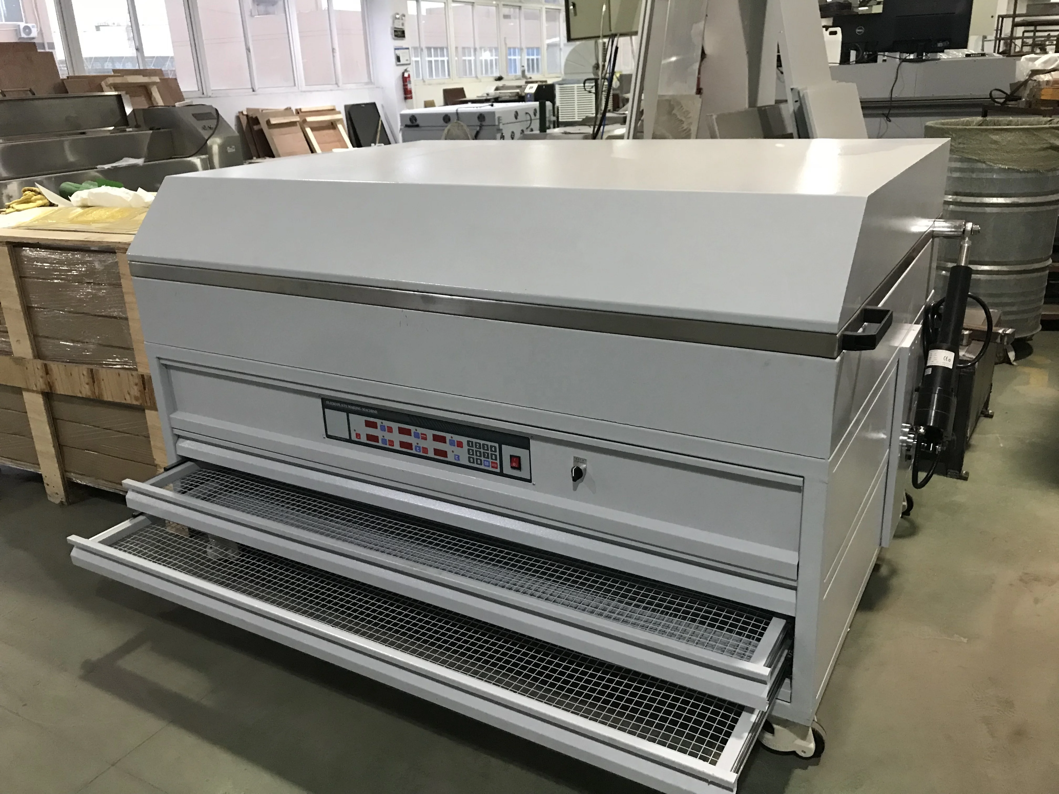 Печатная Фотополимерная флексографская машина для мытья и сушки пластин от производителя