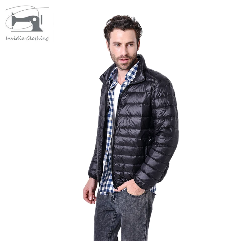 
Beautiful design best mens white duck down fashion filled jacket 