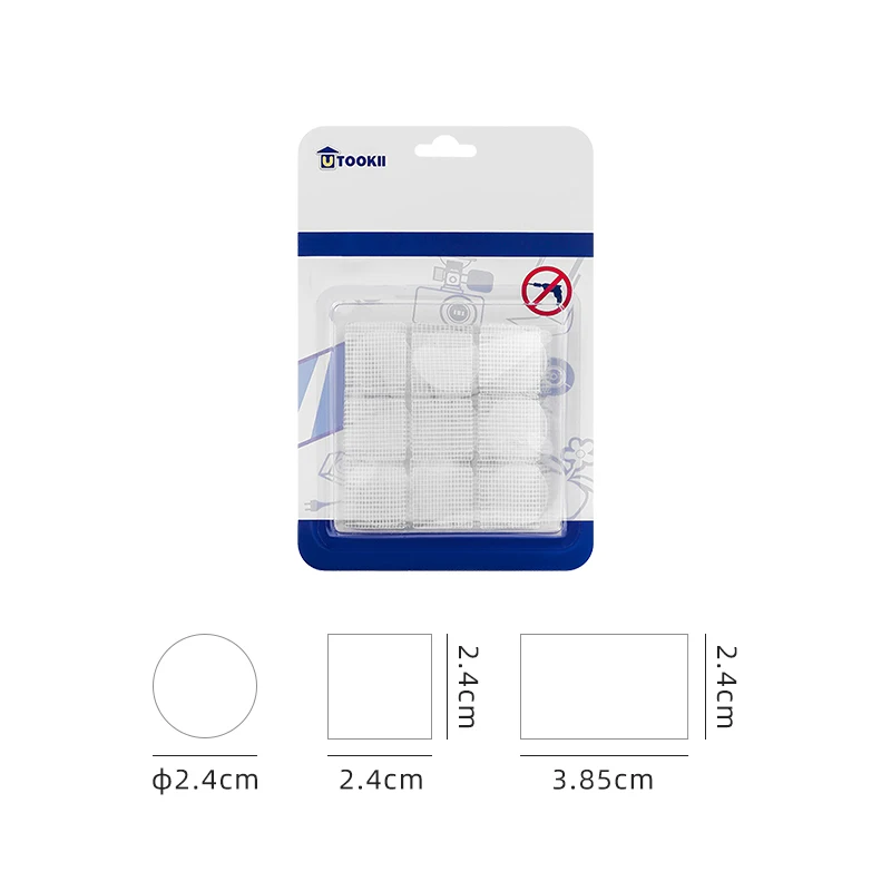Toy Fixation Stationery Wall Door Wood Marble Double-Sided Adhesive Glue Dots Tape For Decoration