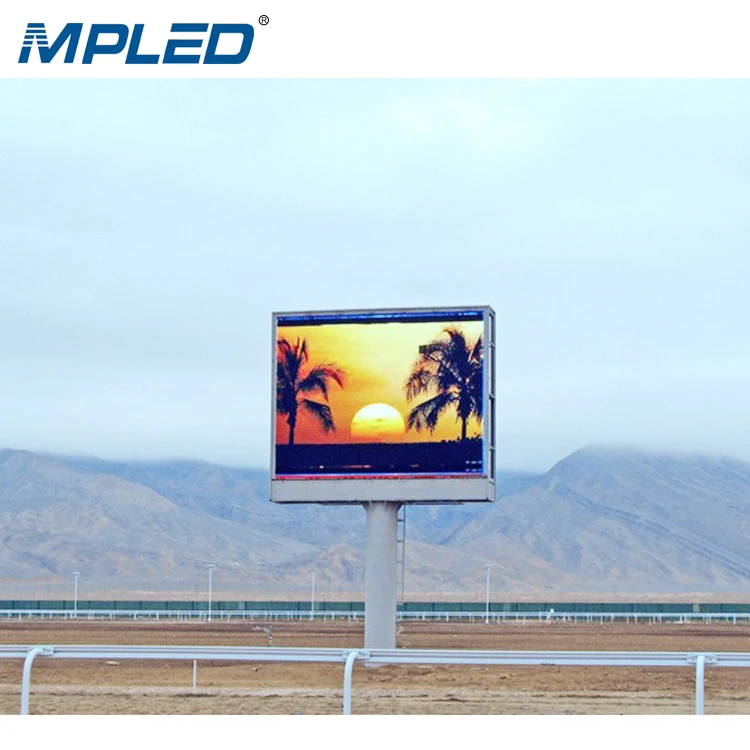 Ali express high brightness waterproof P3 P4 P5 P6  outdoor 200 inch led TV billboard