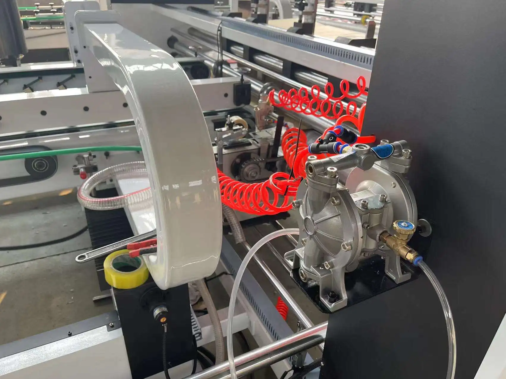 Full Automatic Cardboard Stapler Carton Corrugated Stitching Boxes Machines