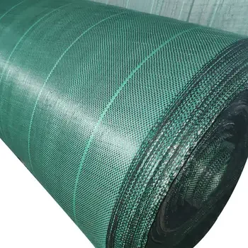 PP Woven Agricultural Ground Cover Farming Weed Barrier Block Fabric Weed Mat for Garden