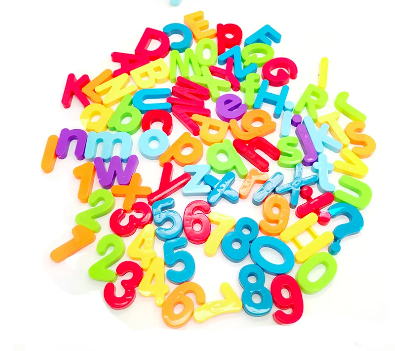 26pcs Letters Words A-Z Kids plastic Alphabet Fridge Magnet Child Educational Toy