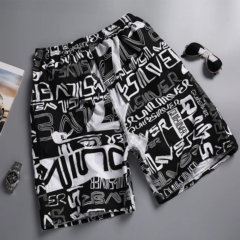 Wholesale Men Swimming Dissolvable Swim Shorts Stretch Trunks Beach Pants Surf Board Shorts Men