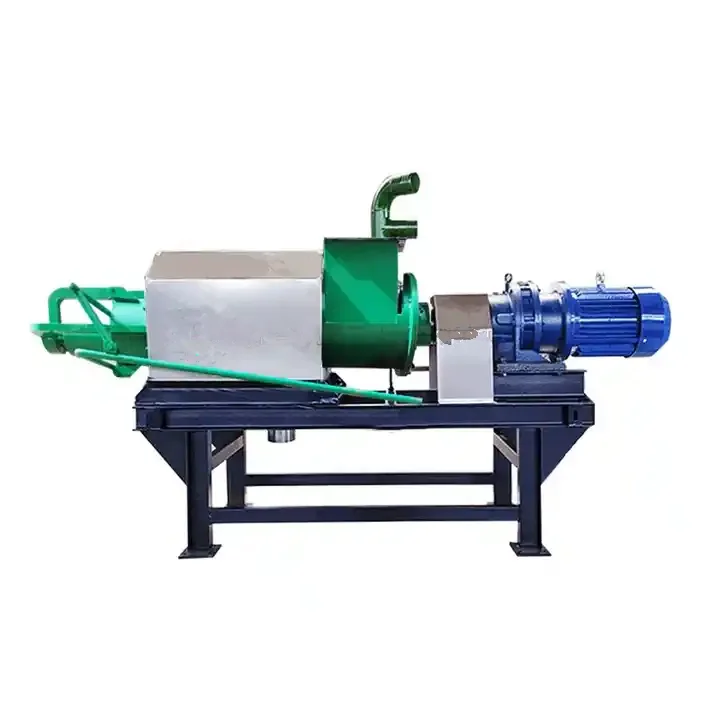 New Design Solid Liquid Separator For Farm Use/animal Manure Dewatering Dehydrator Drying Machine For Sale