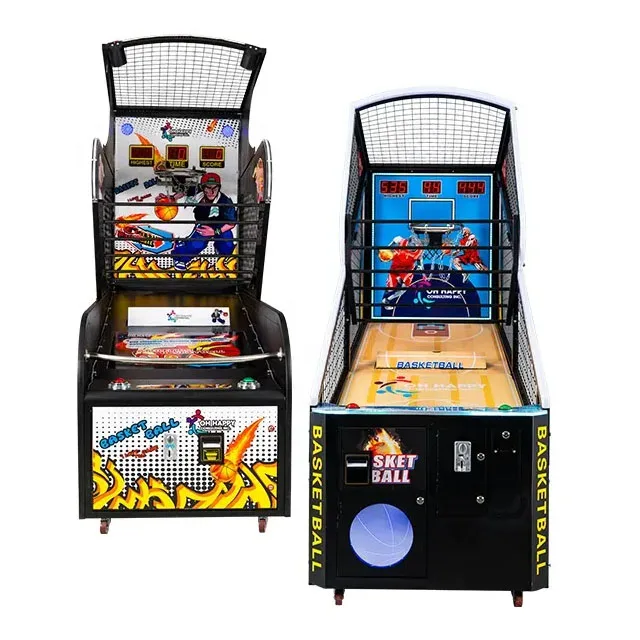 Manufacture Adult Indoor Electronic Arcade Basketball Games Machines Coin Operated Game Basketball Machine