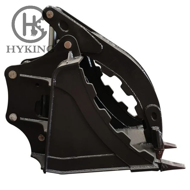 
High Durable Excavator Thumb Bucket Grapple Excavator Grab Bucket 