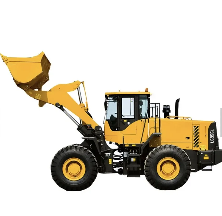 Used SDLG LG956 LG953 LG936 Chinese famous cheap price wheel loader front end loaders for sale, secondhand 5 ton wheel loaders