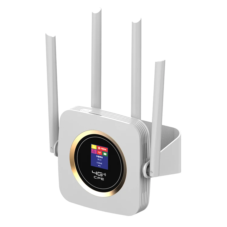 Factory direct sale Indoor 4G LTE Cat4 Wireless Router CPE Single WiFi and Auto Adaptive WAN/LAN Port