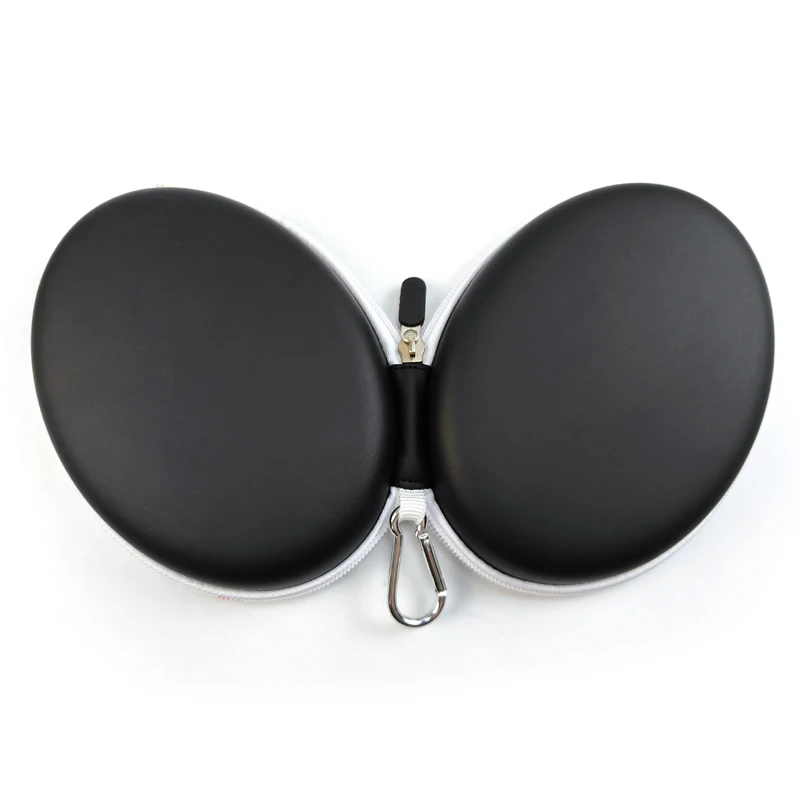 Customize Zipper Design Hard Molded Eva Case For Sports Wireless Headphone Headset Earbuds
