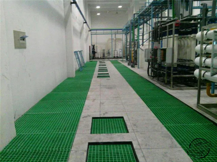Light Weight Fiberglass Plastic Reinforced Walkway Frp Grating FRP Car Wash Trench Frp Drainage Grating Floor Panel