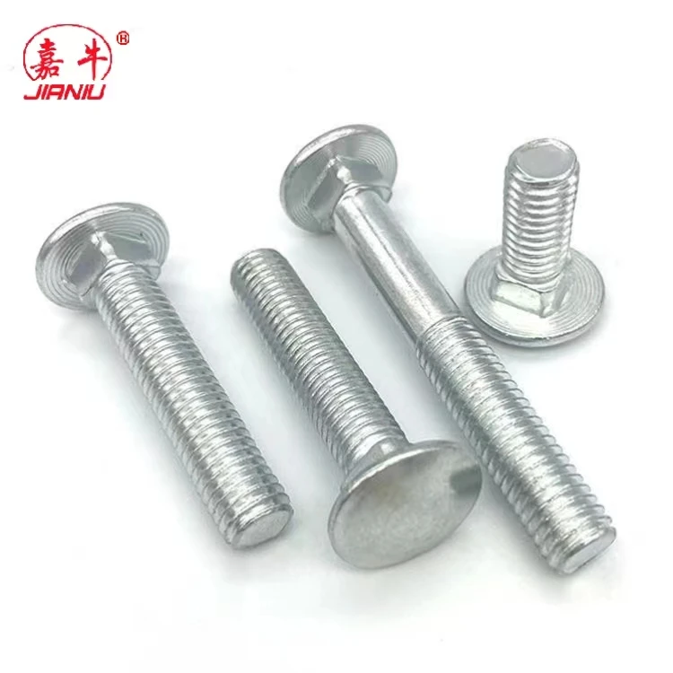 Factory Price Custom Zinc Plated DIN603 Carriage Bolts