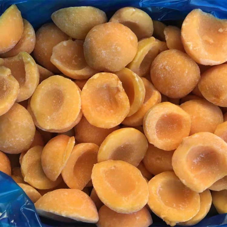 
Wholesale customized iqf peach halves made in China 