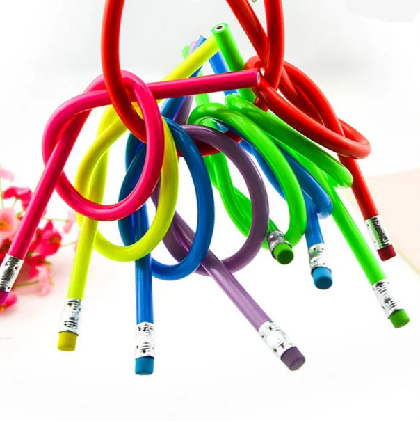High Quality Custom Printed Promotional Soft Pencil With Eraser toppers Writing Gift cheap pencils