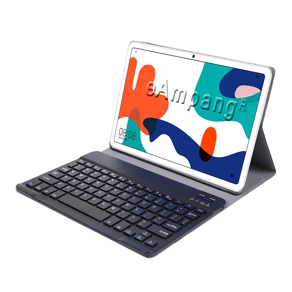 Turkish Russian Spanish Hebrew Arabic BT Keyboard Case for Huawei Matepad 10.4 Pro 10.8 T10s T10 T5 M5 Lite 10 10.1 M6