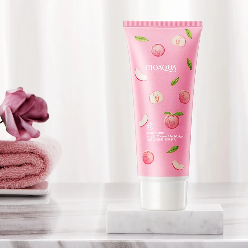 BIOAQUA Peach Lactic Acid Bacteria Skin Smooth Moisturizer Nourishing Body Lotion