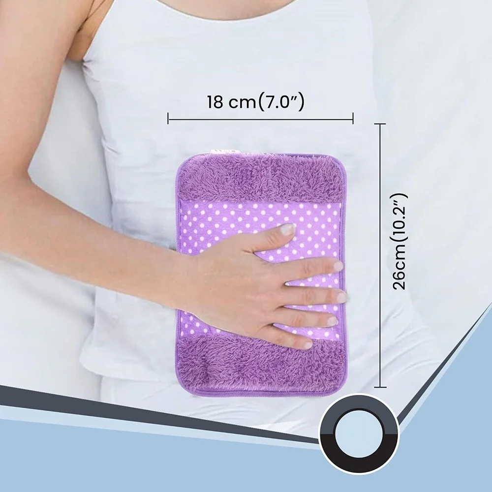 rechargeable hot water bottle heating bag hot compress heat pack warm electric pvc hot water bag factory for winter