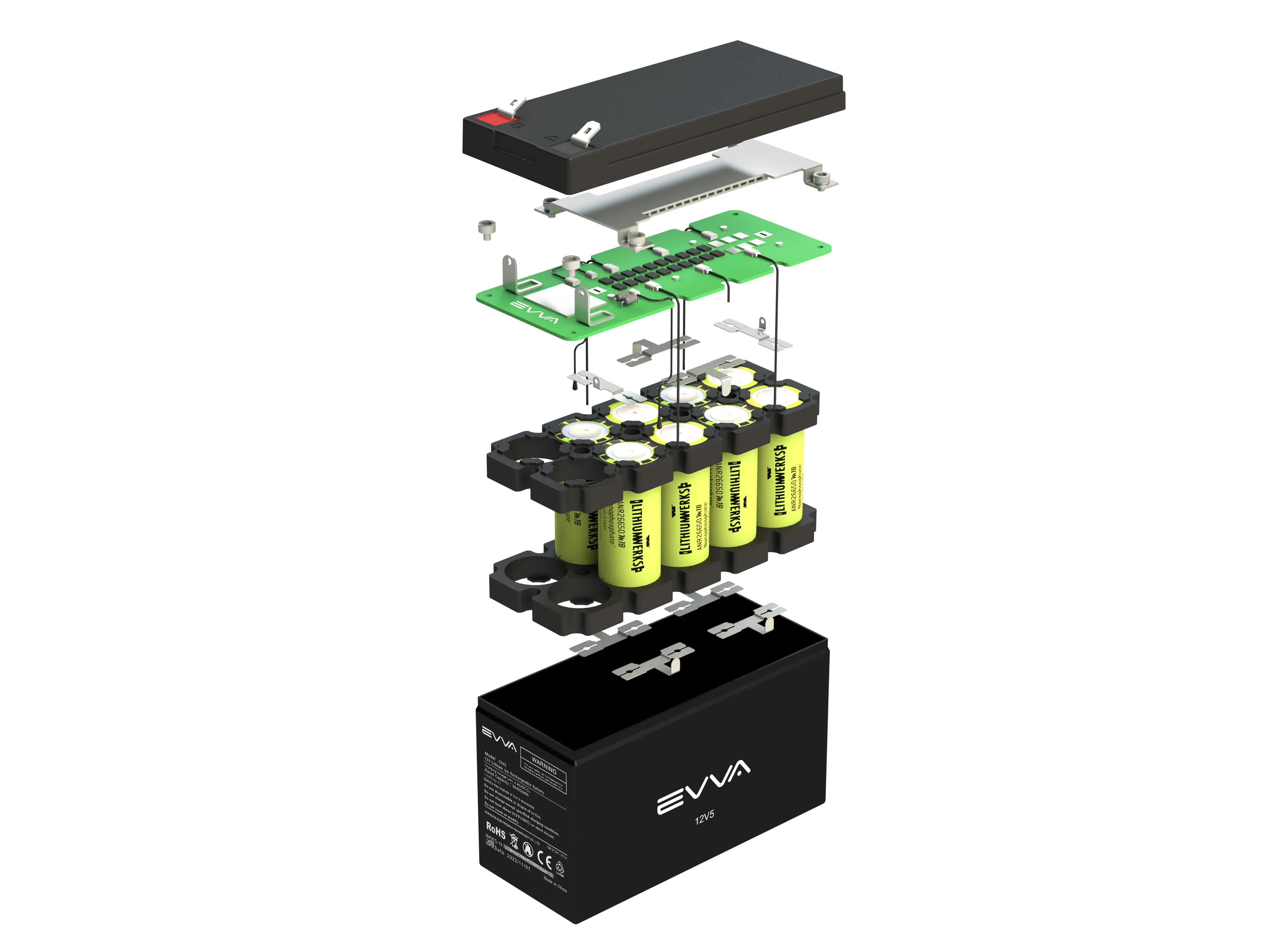 12V Lead-acid Replacement Battery LiFePo4 Long Cycle Battery 5Ah 35Ah 50Ah