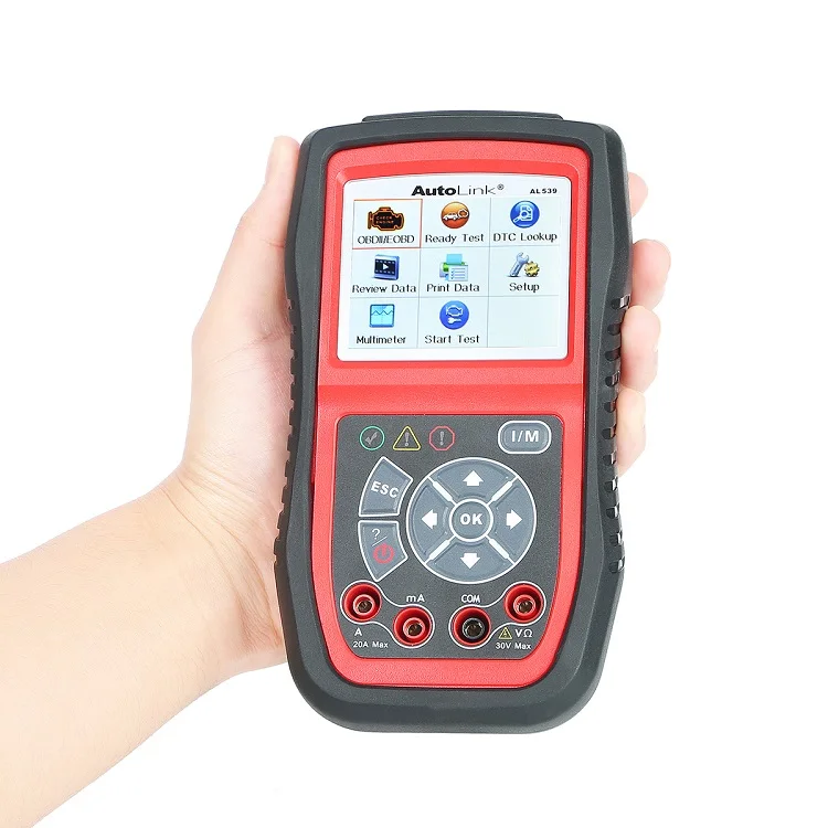 Auto OBD2 Professional Car Diagnostic Tool ecu test tool AUTEL AutoLink AL539