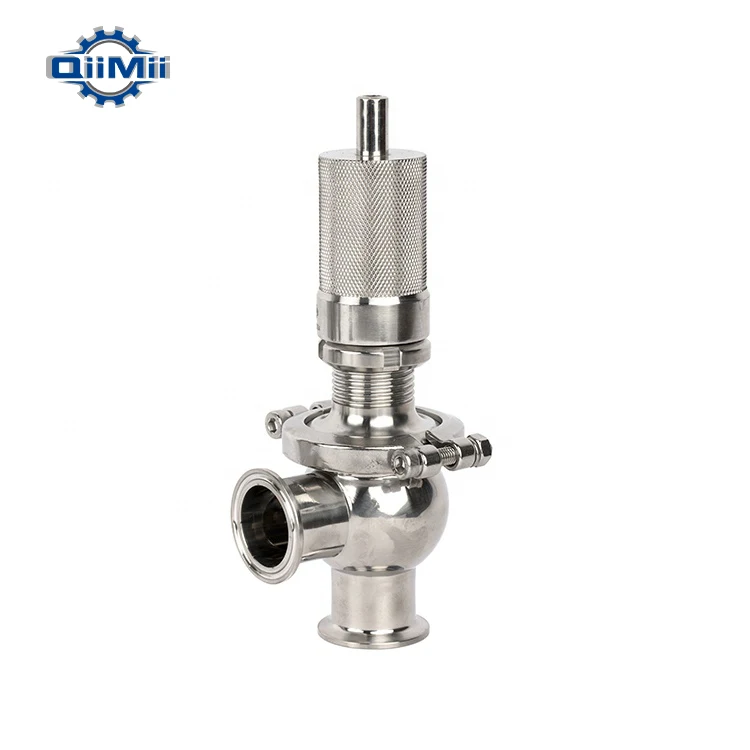 Sanitary Over Flow Valve Stainless Steel safety valve