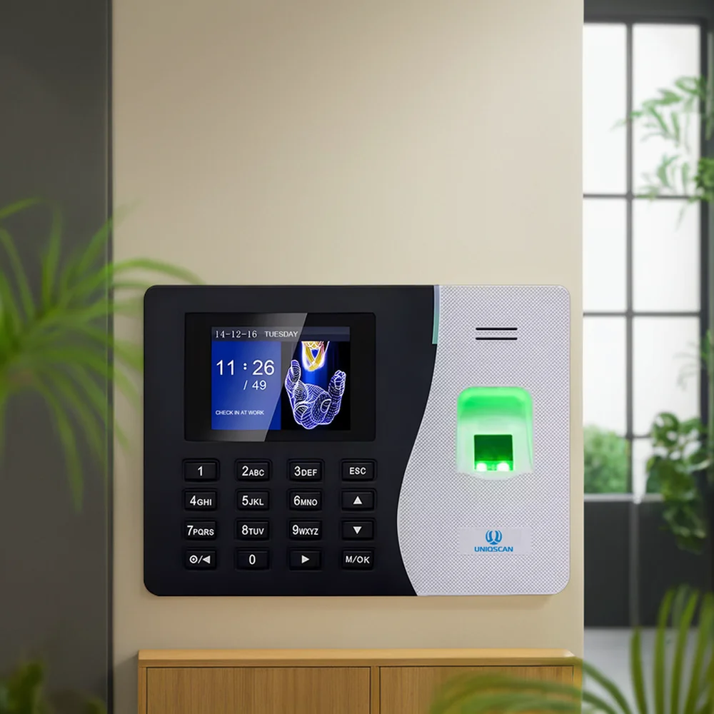 Cloud-Based TCP/IP Time Recording Machine 4G Punch Card Fingerprint Access Control for Time and Attendance Management
