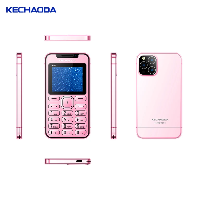 KECHAODA K116 оригинальные новые дешевые простые телефоны GSM глобальная версия