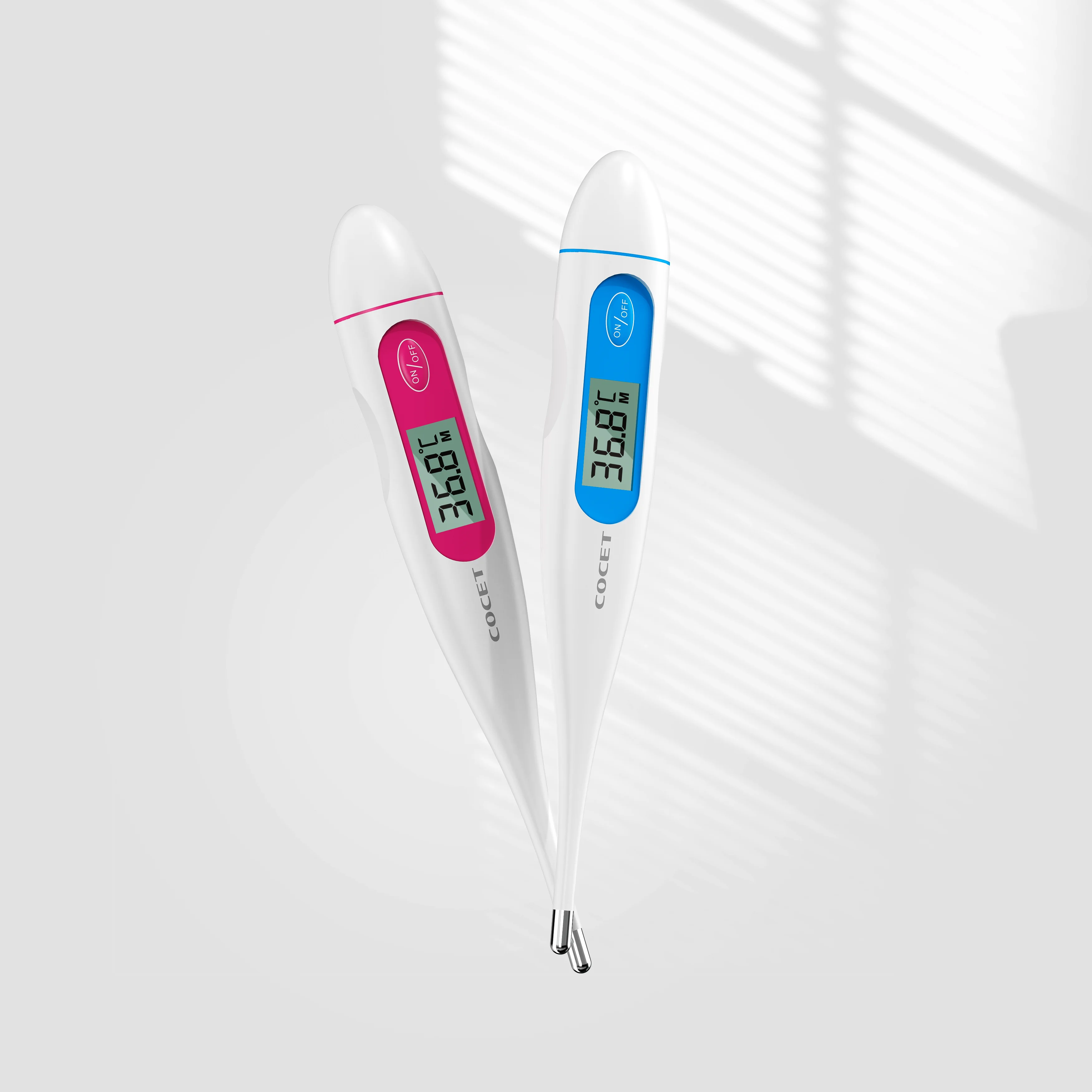 OEM Professional Production Flexible Tip Waterproof Thermometer Body Fever Baby Clinical Digital Thermometer