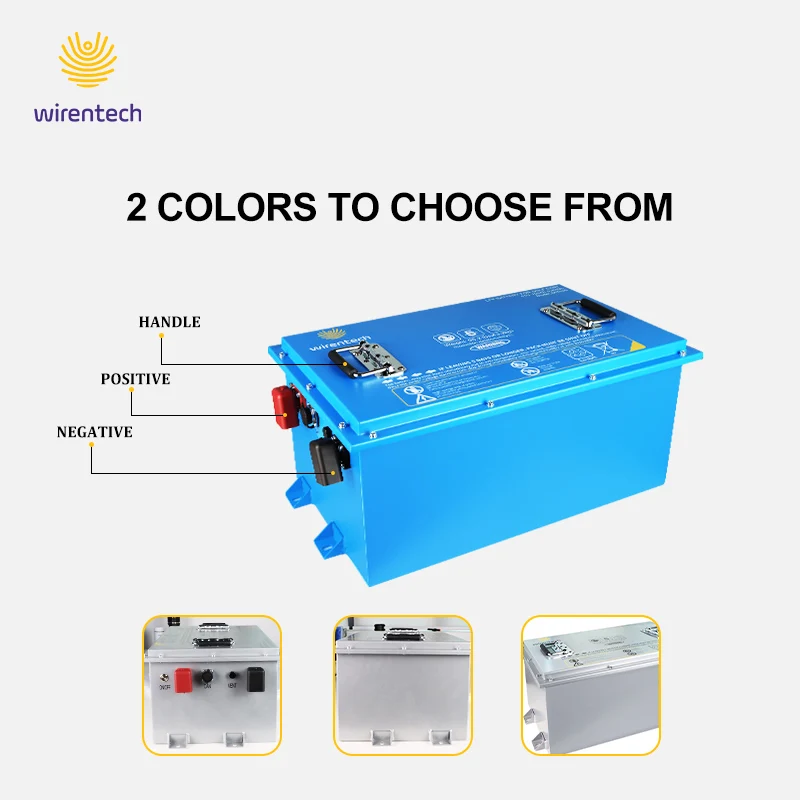 36V 51.2V 72V Customized Golf Cart Lithium Battery IP67 Waterproof High Power 5KWh 10KWh Lifepo4 Batteries