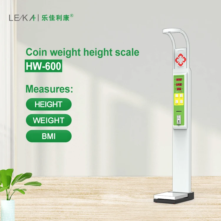 Supermarket, gym, hospital physical examination special  height and weight measuring instrument/digital height measuring machine