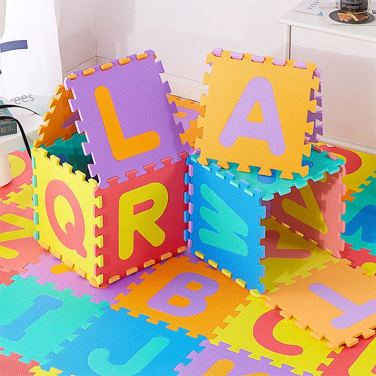 EVA Foam Baby  Play Mat Educational Toys Puzzle Floor Mat Alphabet Numbers Carpet Rugs