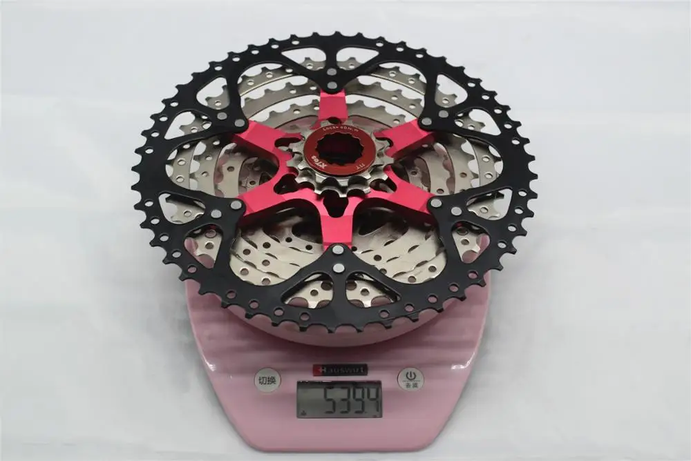 
XTOS Mountain Bike 9Speed 11-50T Cassette Wide Ratio Bicycle Freewheel Compatible With M430 M4000 M590 