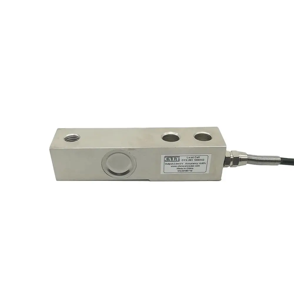 High precision 1000kg 1T double ended shear beam load cell weighing transducer sensor DYX-301