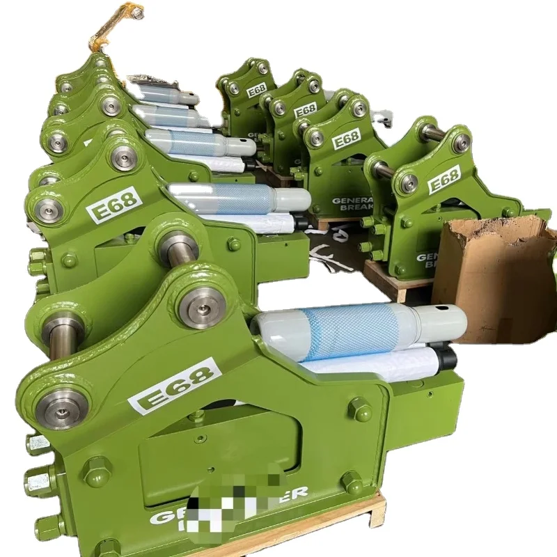 Factory direct sales 5-7 tons excavator using hydraulic crushing hammer 680 buy 10 to get one High quality, strong impact