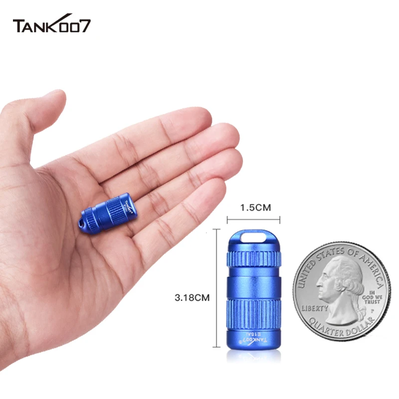 TANK007 OEM Torch factory Custom logo UV flash light EDC mini uv inspection Linterna Finger UV Light 365nm flashlight keychain