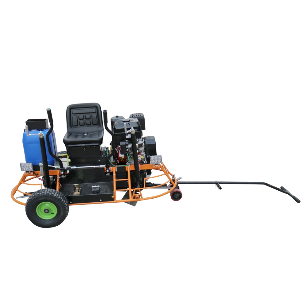 JM80B concrete polishing helicopter ride on power trowel used for sale