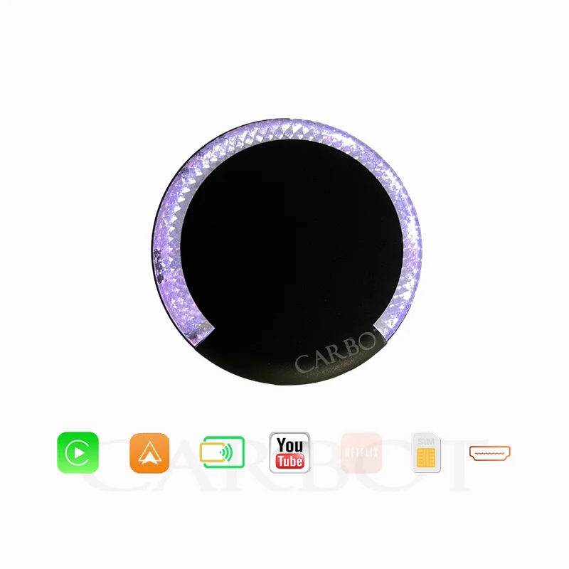 Carplay AI Box 4+64G Smart Multimedia Box For Car With Original Wireless Carplay Android 13 System With Youtube Netfliex