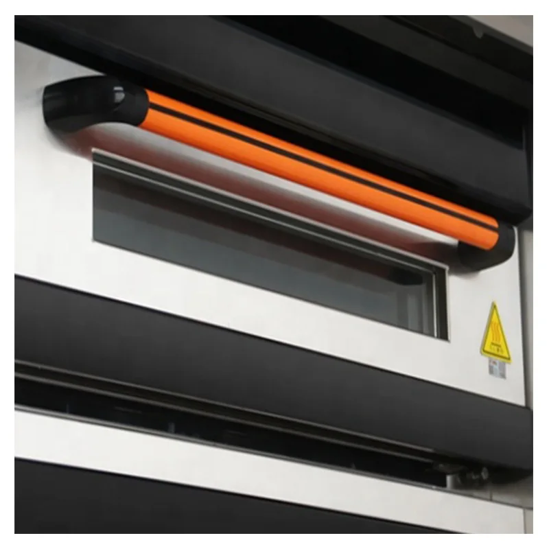 3 Decks 6 Trays Commercial Stainless Steel Bread Baking Equipment Electric Luxury Deck Oven