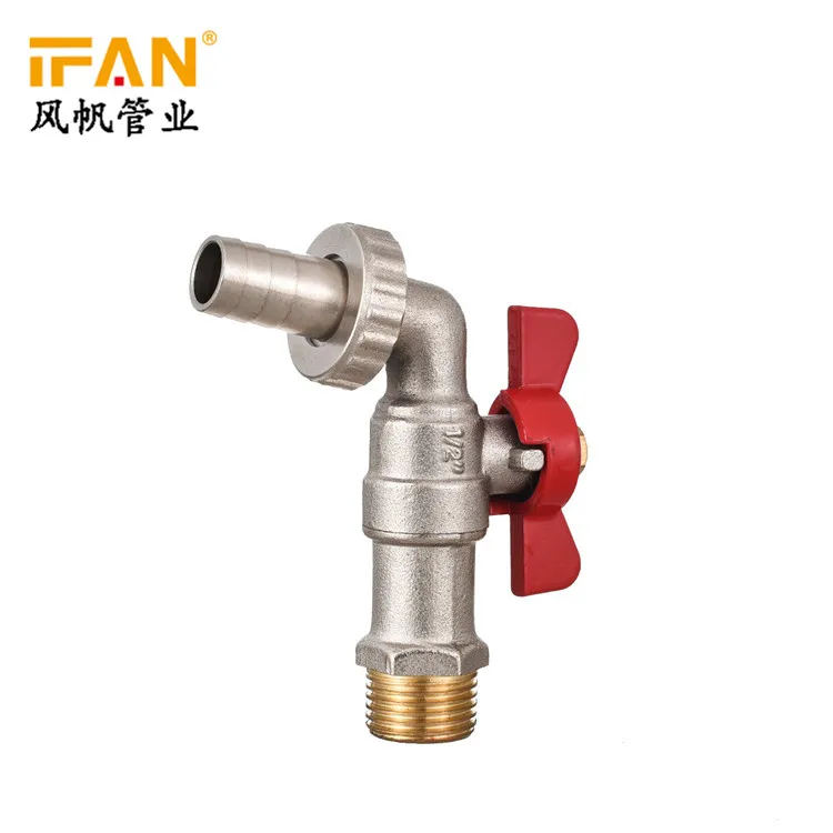 
Faucet 1/2inch Use Brass Ball Brass Bibcock water tap Faucet Fittings Brass Bibcock Valve control Bathtub Parts And Fittings 