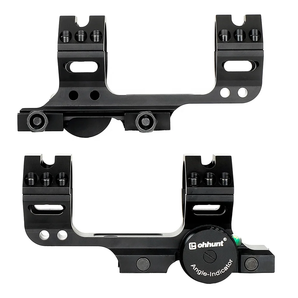 Ohhunt Optical Accessories High Profile 30mm 35mm Rings Scope Mount 21mm With Angle Cosine Indicator