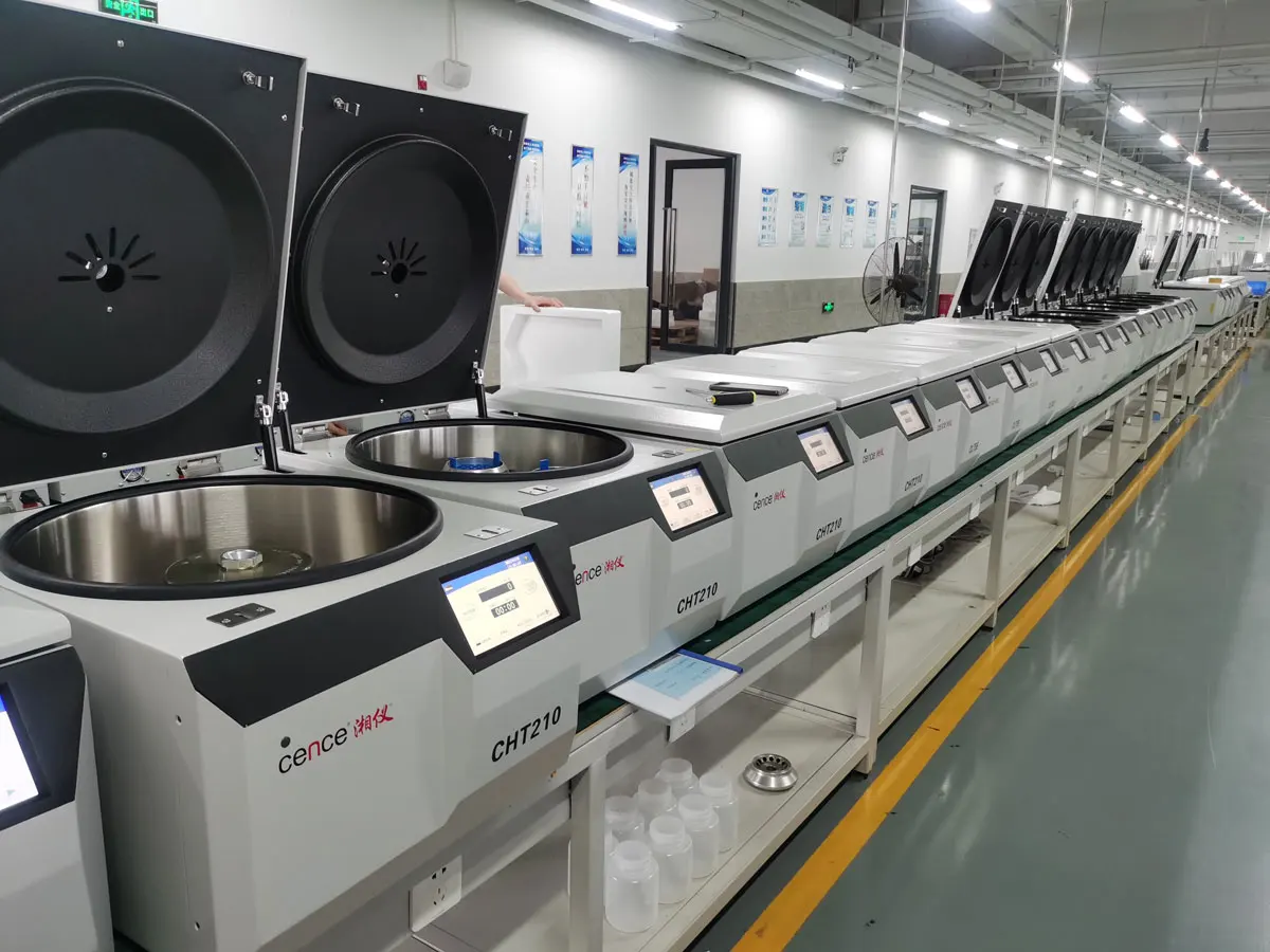 CE ISO13485 Certificate Large Capacity High Speed Centrifuge with Multiple Rotor Options