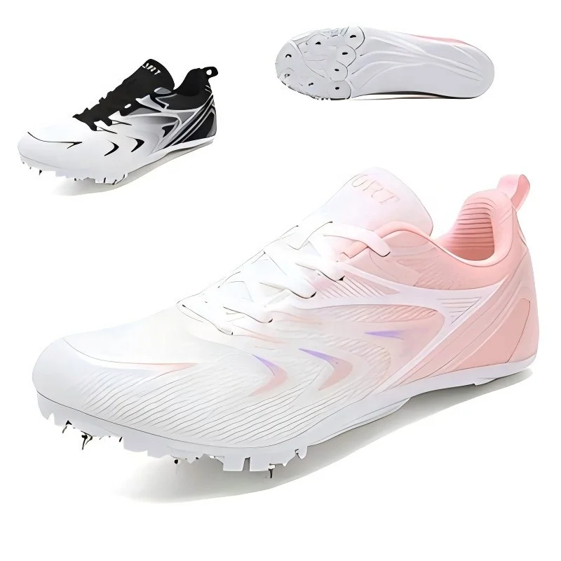 2025 New Arrival Light Weight High Speed Fly Sprint Professional Athletic Running Spikes Track&Field Spike Shoes