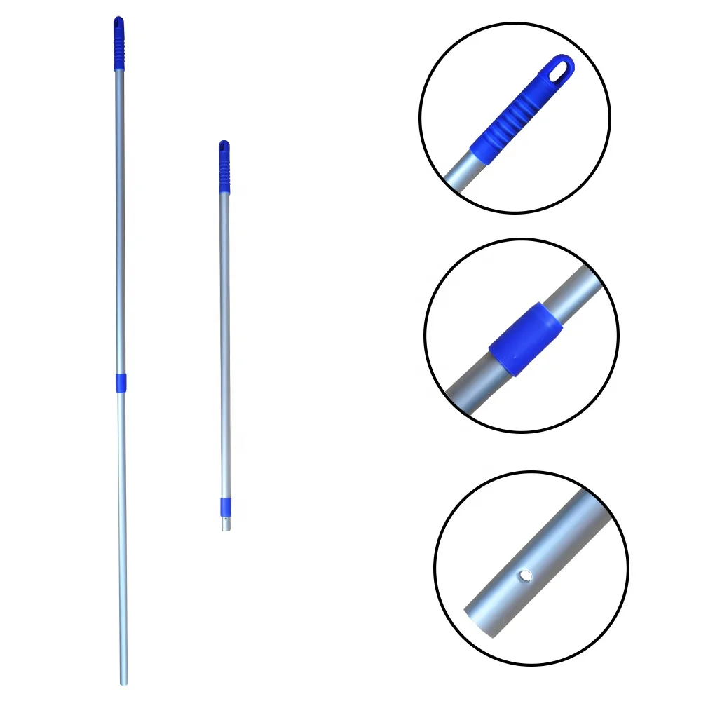 Wholesale Thickened Iron Mop Painted Handle Universal Rotary Mop Rod Wholesale Microfiber Floor cleaning mop