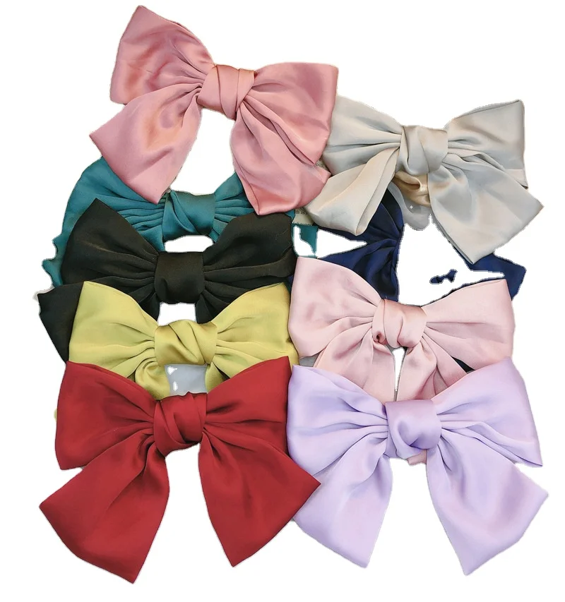 
Korean version east gate big bow hairpin black back of head clip top clip duck clip wholesale 